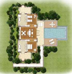 2-Bedroom Ocean Front Pool VIlla