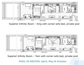 Superior Infinity Garden View Room (49 m²)