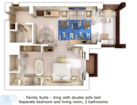 Family Suite Resort Garden View (70–80 m²)