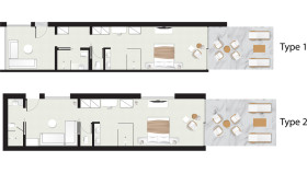 Deluxe Family Room Side Sea View (45 - 50 m²)