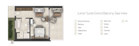 Junior Suite Grand Balcony Sea View
