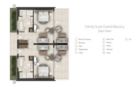 Family Suite Grand Balcony Sea View
