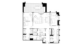 Two-Bedroom Sea-View Apartment (190–220 m²)