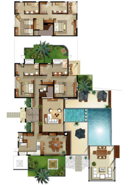Prestige Villa 4-Bedroom (480 m2)