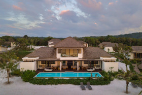 3-Bedroom Beachfront Pool Villa