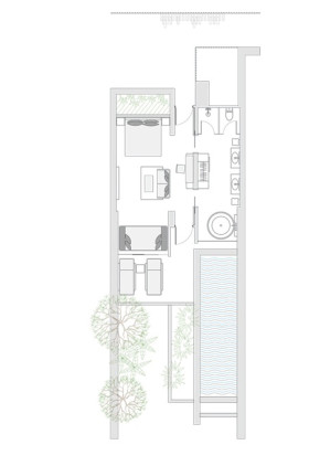 Heavenly Ocean Pool Suite (108 m²)