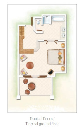 Tropical Ground Floor (50 m²)