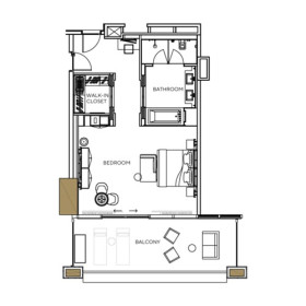 Luxe Sea View | Twin Beds