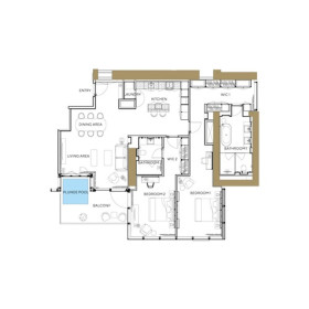 2 Bed | Skyline Suite w/ Pool