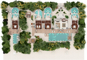 Four Bedroom Beach Pool Residence