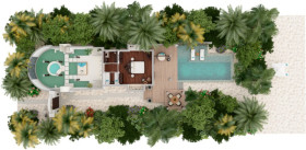 One Bedroom Family Beach Pool Villa