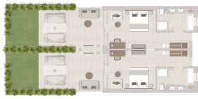 Family Room Private Garden