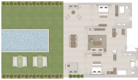 Deluxe Two Bedroom Suite Private Pool