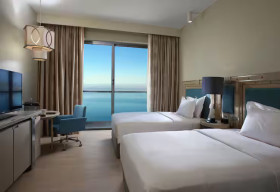 Two Double Bed Deluxe Room with Sea View