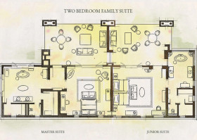 Two Bedroom Family Suite
