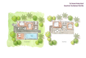 Oceanfront Two-Bedroom Pool Villa