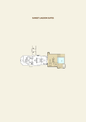 Sunset Lagoon Suite with pool (156 m2)