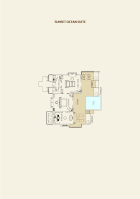 Sunset Ocean Suite with pool (172 m2)