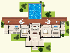 Presidential Pool Villa Two Bedroom (468 m2)