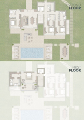 Deluxe Four Bedroom Villa Private Pool Sea View​