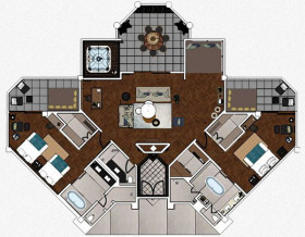 2 Bedroom Ocean View Apartment (196 m2)