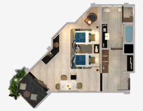 Universal Design Suite (58 m²)