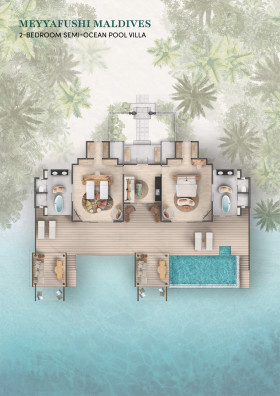 2-bedroom Semi-Ocean Pool Villa