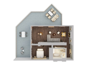 1 King Bed Royal Ocean View Suite Hiro (187 m²)