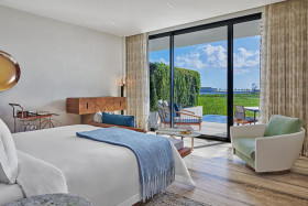 Grand Luxe, Guest room, 1 King, Ocean view, Private pool, Terrace