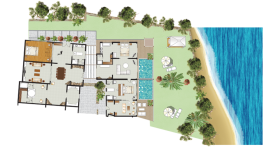 3 Bedroom Villa Waterfront with Pools (360 m2)