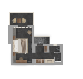 Tropical Cozy Retreat (24 m²)