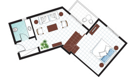 Caramel Maisonette (45 m2)