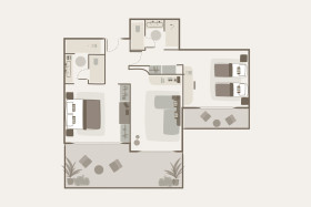 Two-Bedroom Suite Sea View