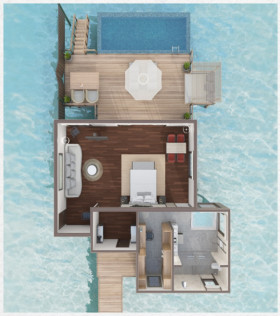 Premier Water Villa with Pool (152 m²)