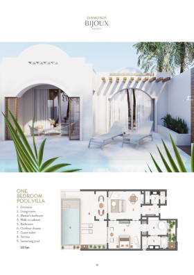 One Bedroom Villas with Pool