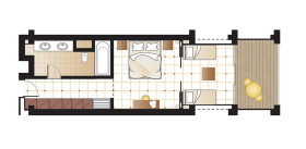 Family Guestroom Sea View (38m²)