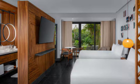 Tropical View Guestroom with 2 Queen Beds