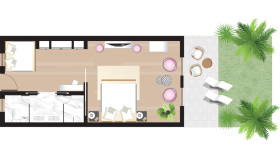 Junior Family Guestroom Sea View