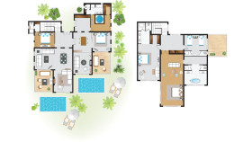 5 Bedroom Grand Beach Villa