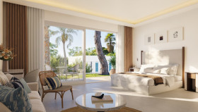 Villas Sea-View Junior Suite with Private Garden (35 m²)