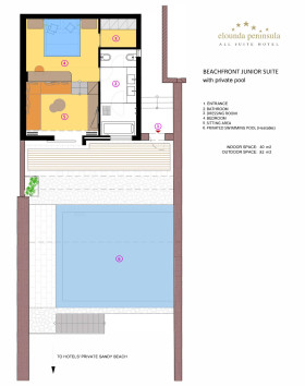 Beachfront Junior Suite with Private Pool