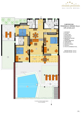 Peninsula Grand Villa Three Bedroom with Private Pool