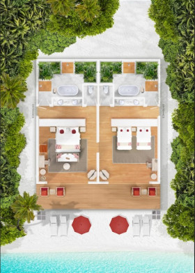 Two Bedroom Family Beach Villa
