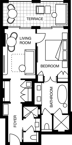 Sea View Suite (51–59 m²)