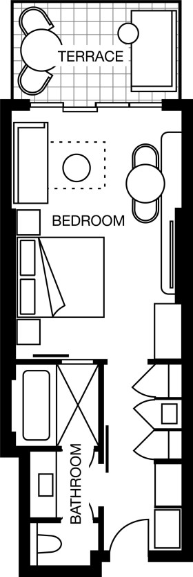 Sea View Room (40 m²)