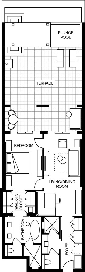 Grand Pine View Suite with Plunge Pool (81 m²)