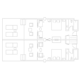 Connecting Terrace Sea View Rooms