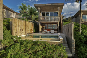 Beachfront Duplex Pool Villa