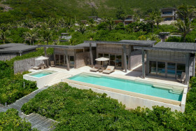 Beachfront Three-Bedroom Pool Villa