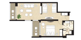 Club 1 Bedroom Suite